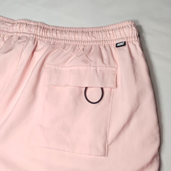 NIKE Quick-Dry Lightweight Pastel Pink Athletic Shorts Swim Trunks Hybrid XXL - Picture 3 of 8